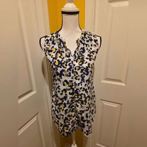 CAbi Tops - CABI V NECK BLOUSE, SIZE XS